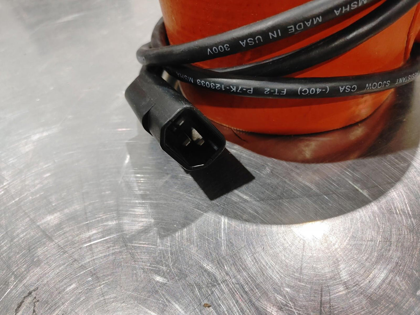 Good Condition Electro-Flex Heat Inc. Drum Heater Pair Orange Tested Working