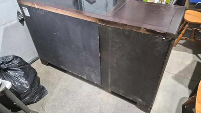 Large Dark Wooden Cabinet