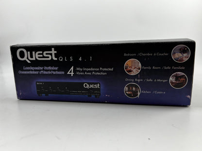 Quest QLS4.1 Speaker 4 Way Switchback 100 Watt - New In Open Box