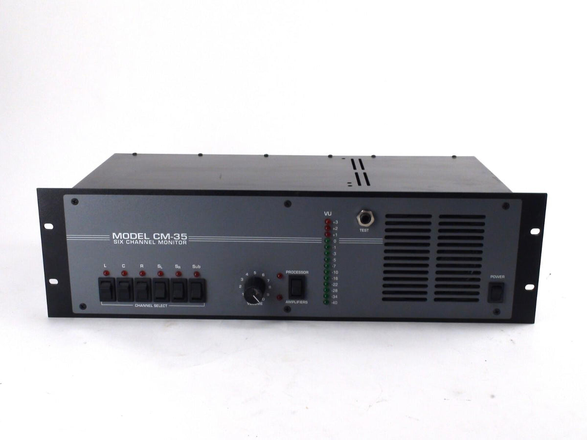 Ultra Stereo CM-35 Six Channel Projection Booth Monitor 15W