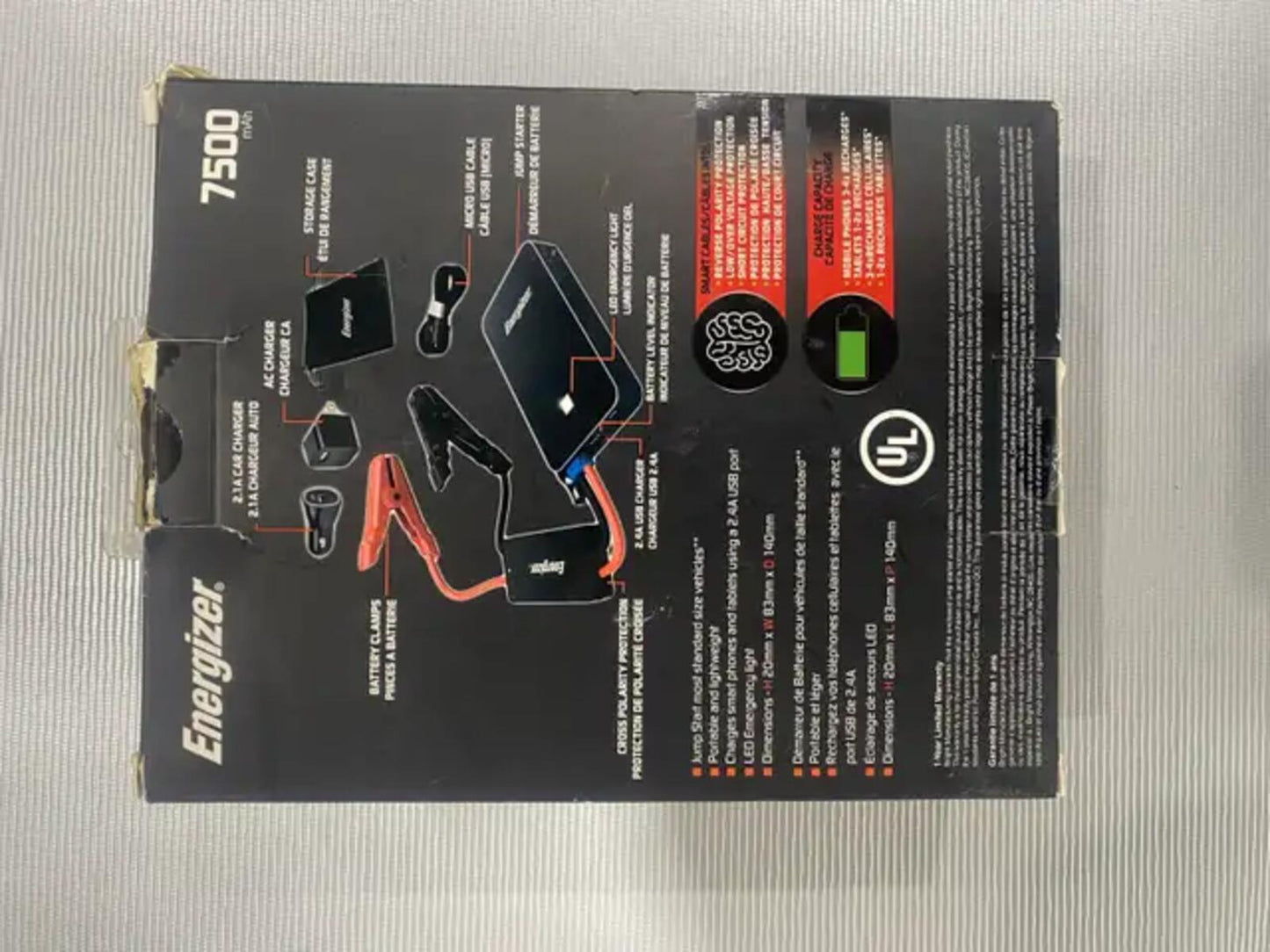 Energizer 500A Lithium Jumpstarter
