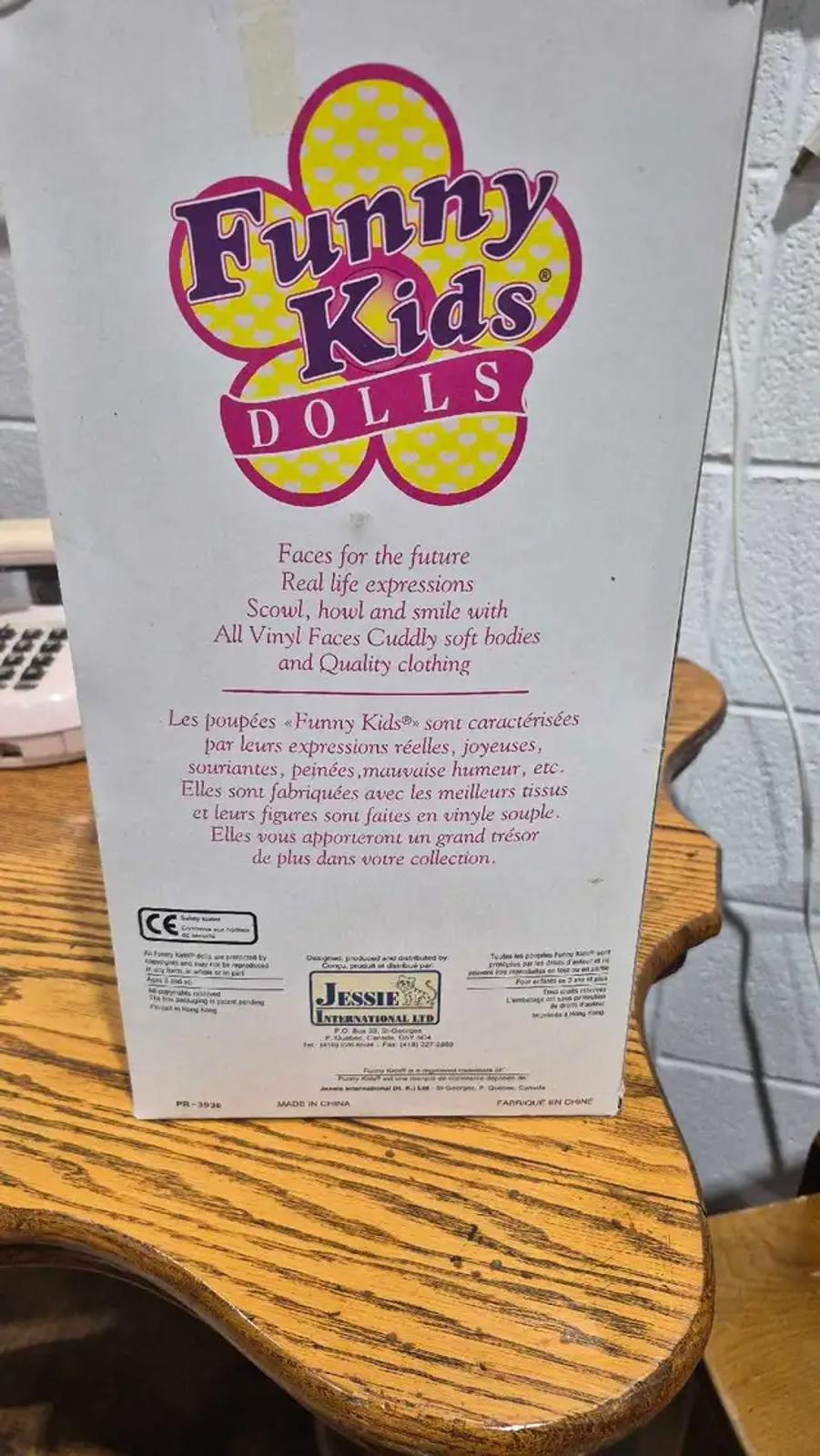 Funny Kids Doll