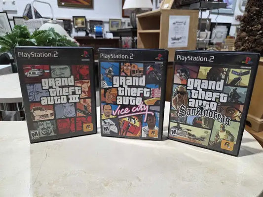 Grand Theft Auto Set PS2