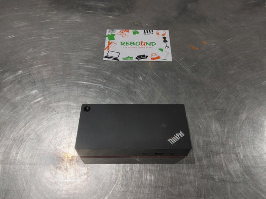 Good Condition Lenovo ThinkPad Universal USB-C Dock LDK-KP Black/Red Working