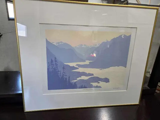 Buttle Lake Limited Edition Art by Rachel Gourley - 27/30