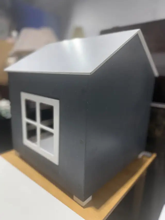 Small Grey Dog House
