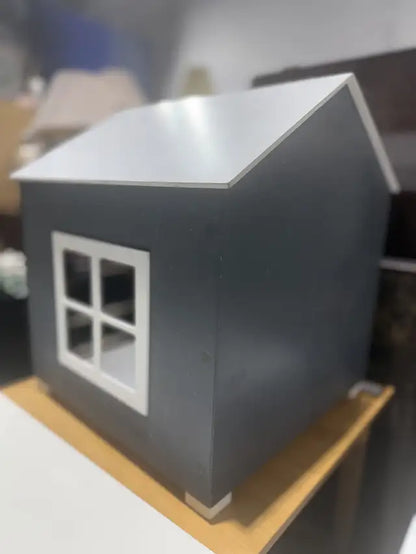 Small Grey Dog House