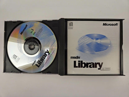 Microsoft MSDN Library July 2000 Complete 3-CD Set