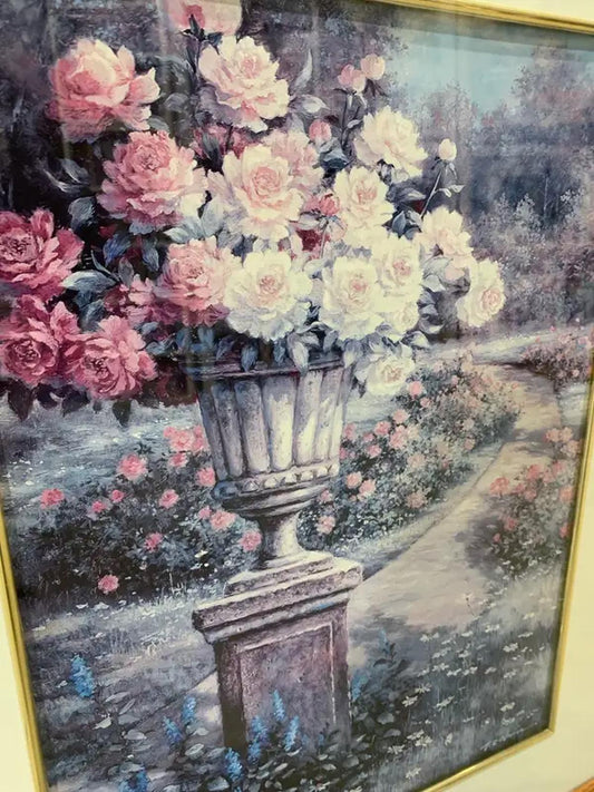 Framed Floral Print