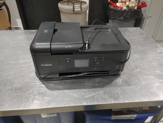 Good Condition Canon TR7520 All-In-One InkJet Printer Black w/ 90% Full ink