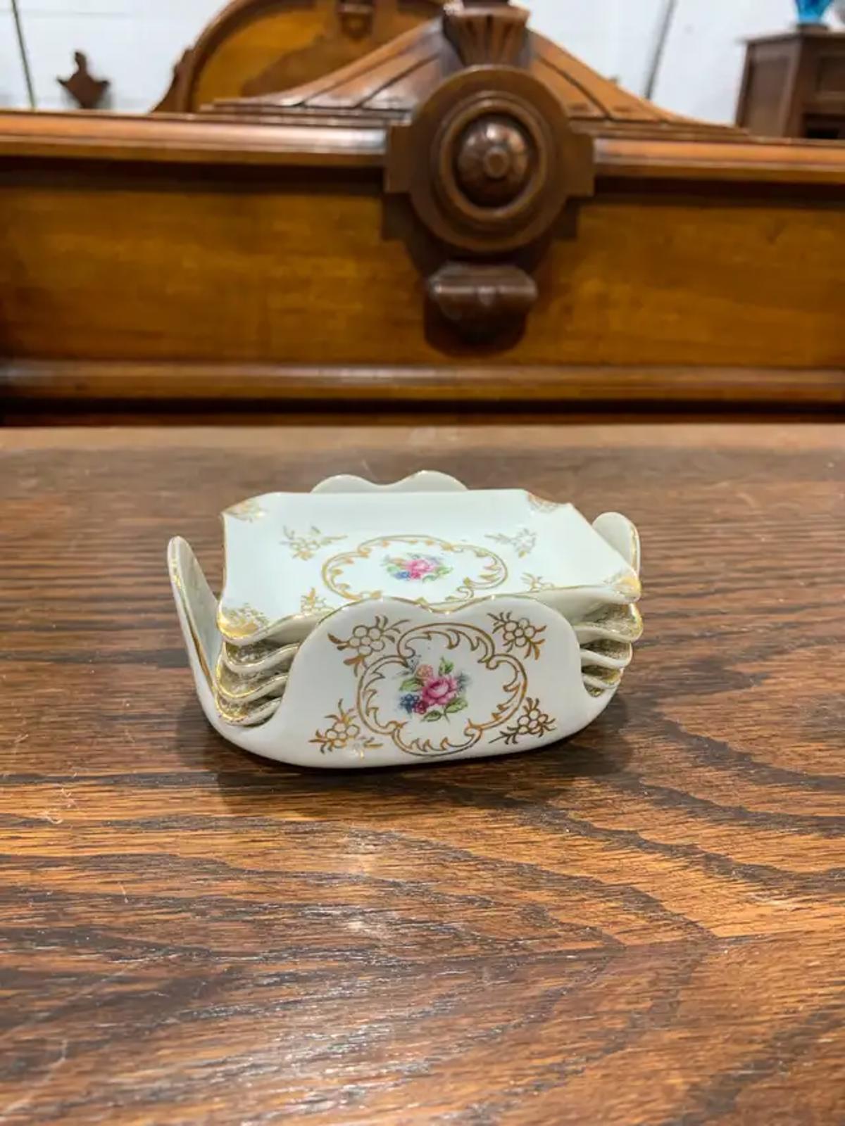 Vintage stacking jewlry trays