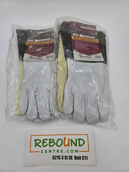 New! Superior Endura Goat-Grain Welding Gloves 2 Pairs (L)