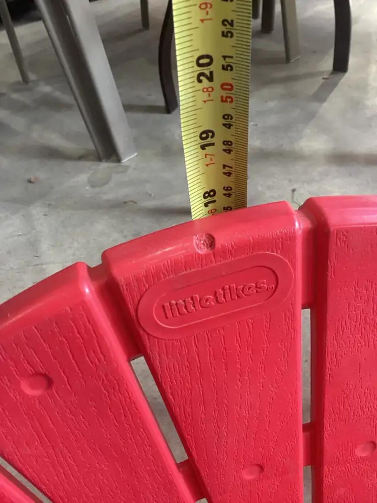 Little Tikes Garden Chairs - 3 Available