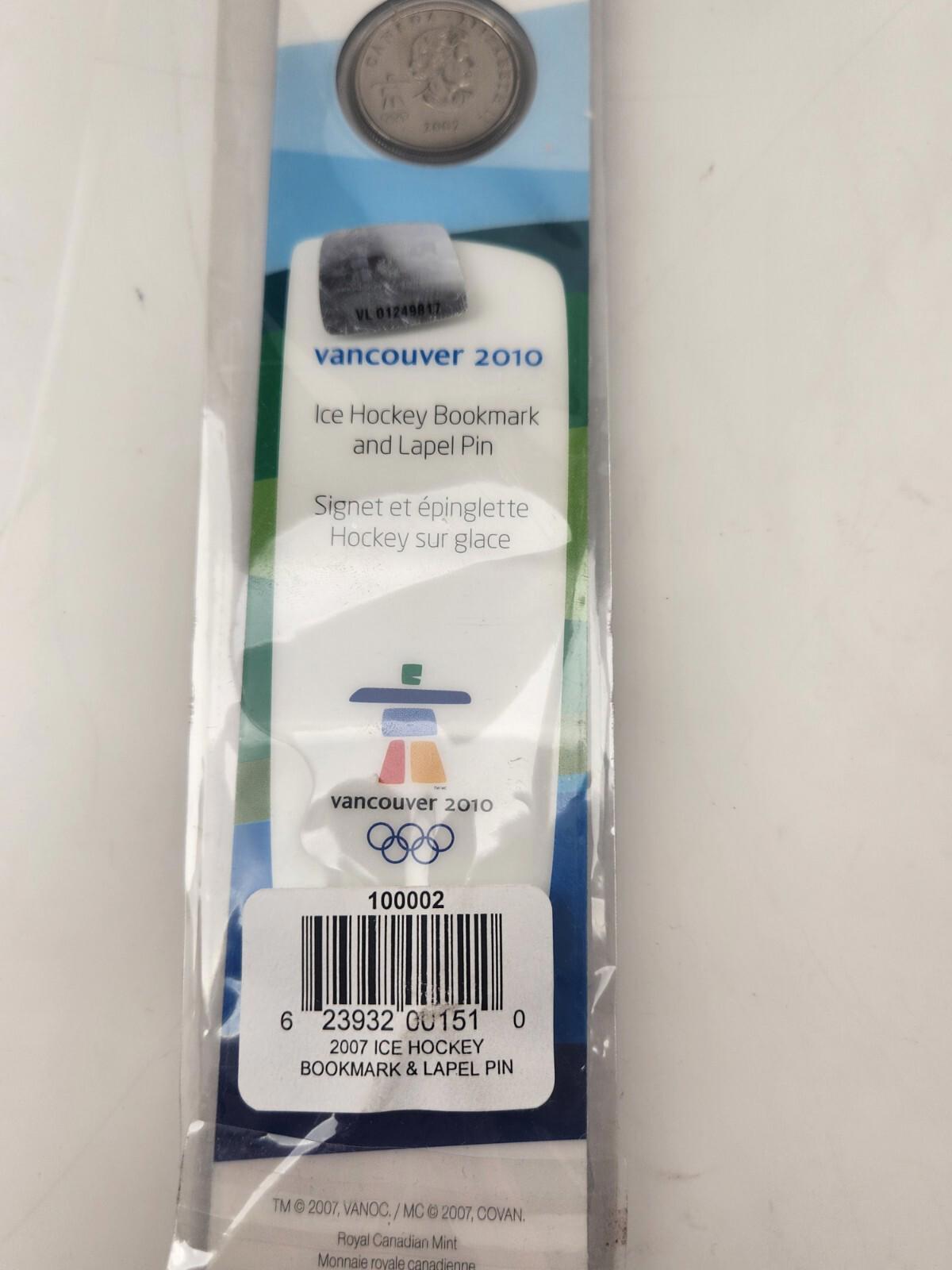 2010 Vancouver Olympic Coin + Pin - Brand New