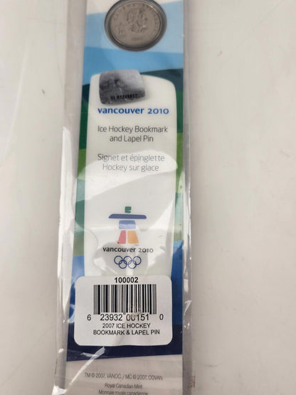 2010 Vancouver Olympic Coin + Pin - Brand New