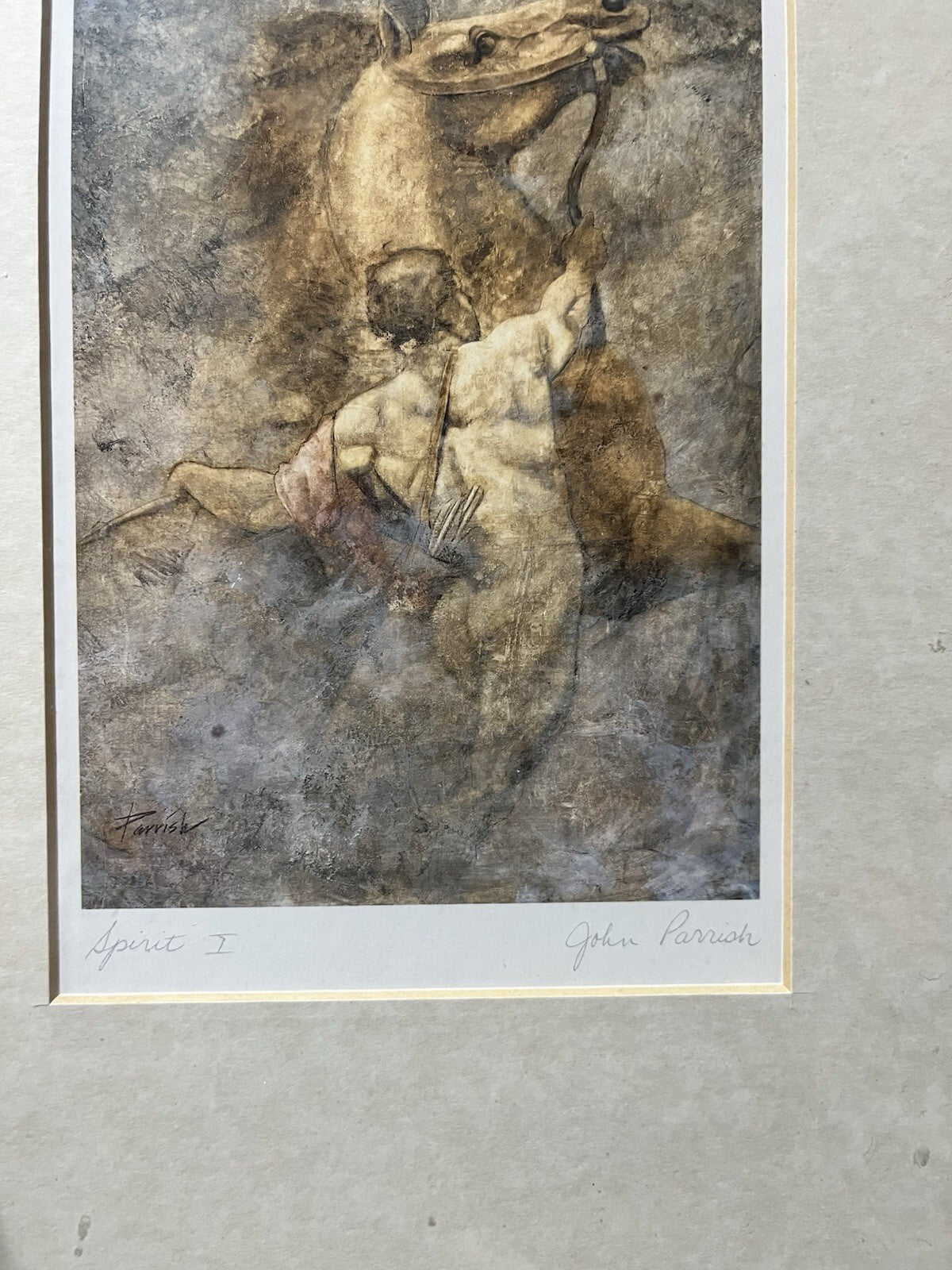 John Parrish “Spirit 1” Framed Equestrian Print