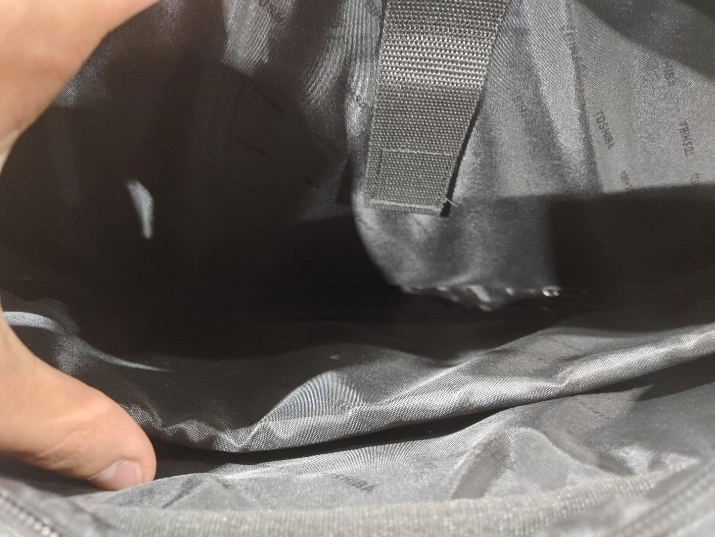 Good Condition Toshiba Dual Compartement Laptop Bag Black