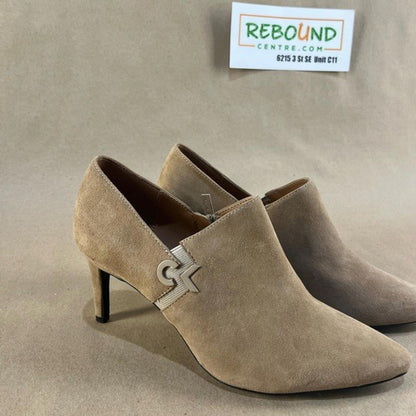 Calvin Klein Women’s Joanie Suede Ankle Boots (Size US 8.5)