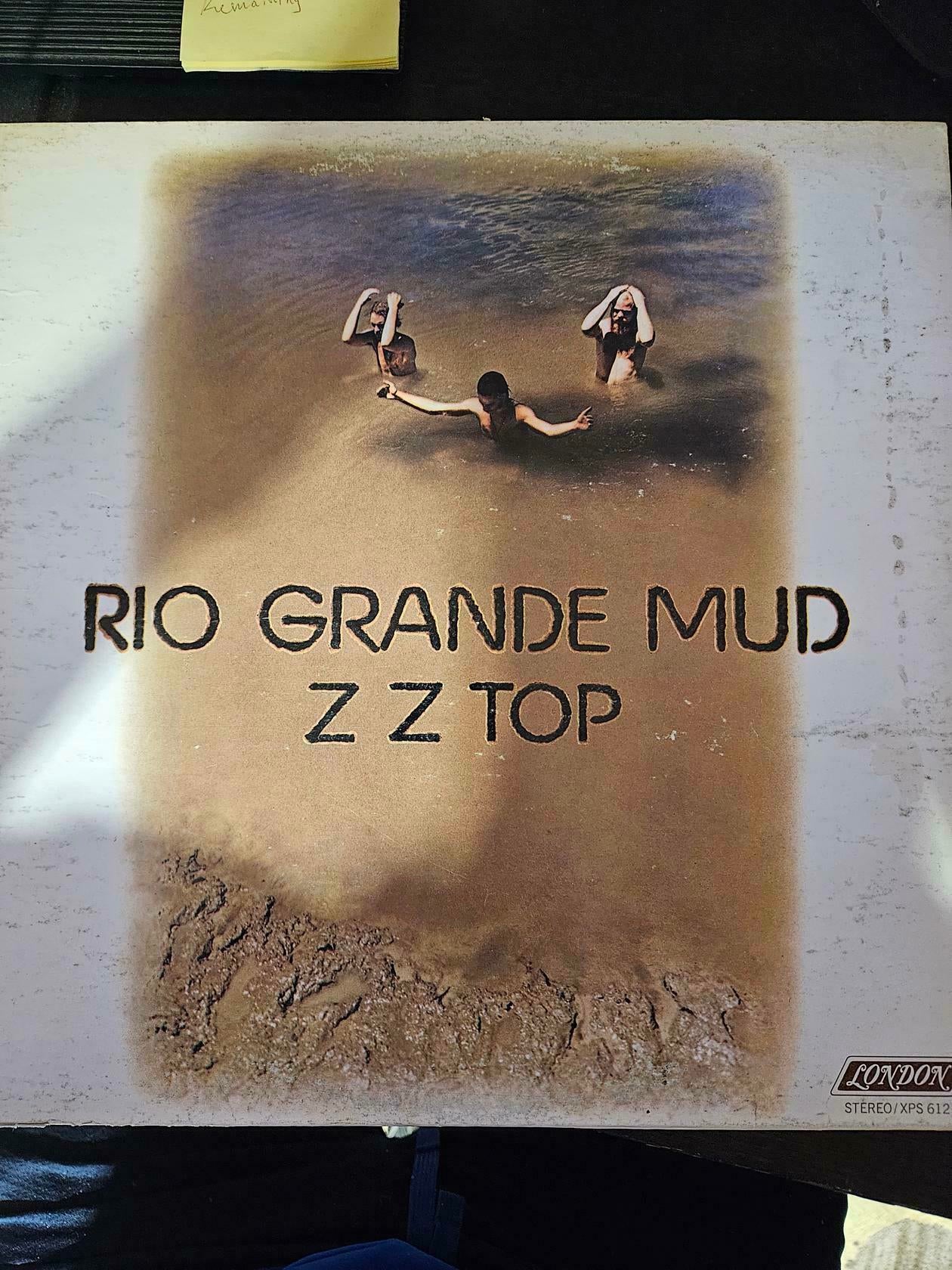 ZZ TOP Rio Grande Mud - Vintage Vinyl Record Album - Southern Rock Classics