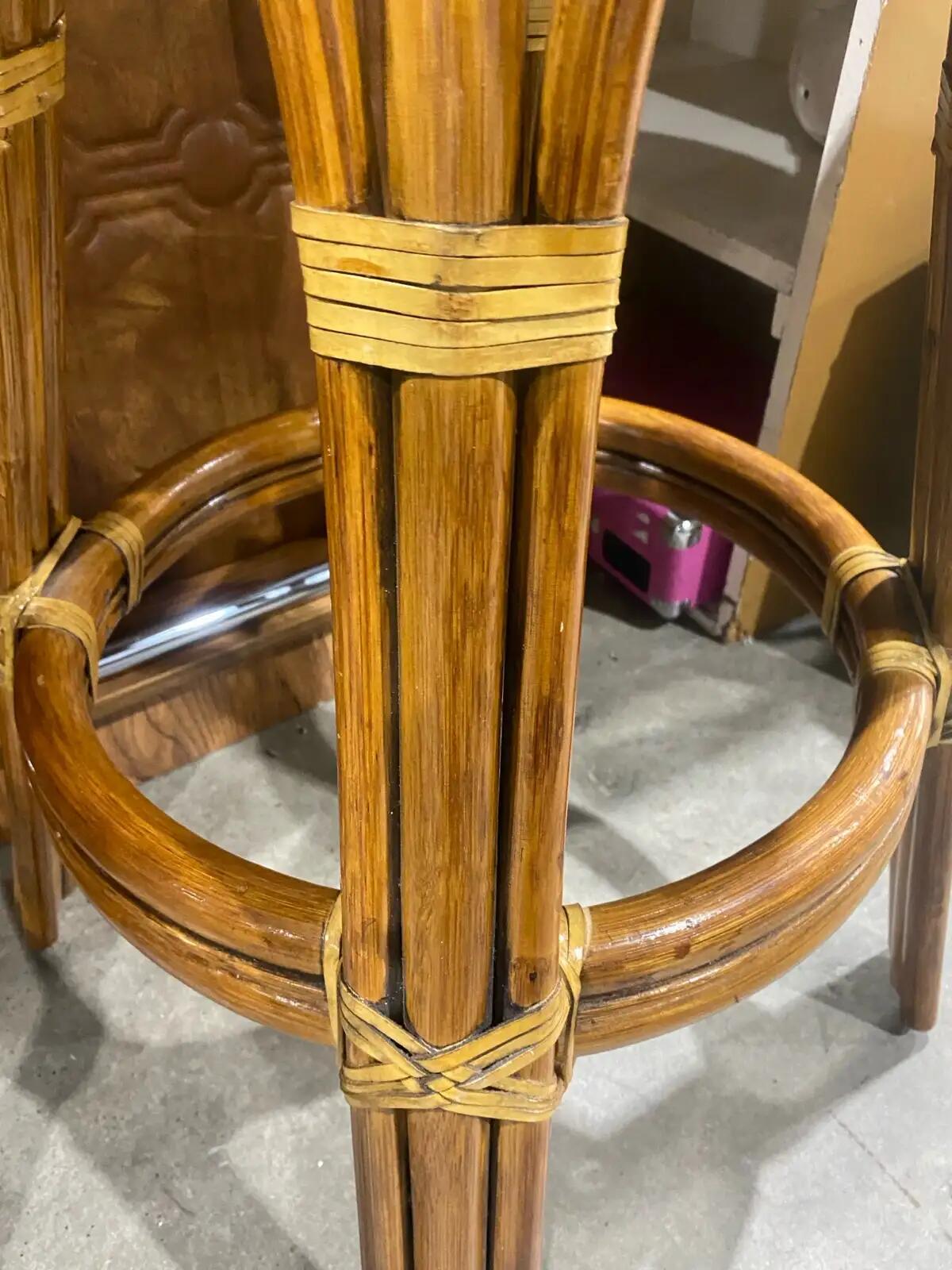 Rattan Bar Stool
