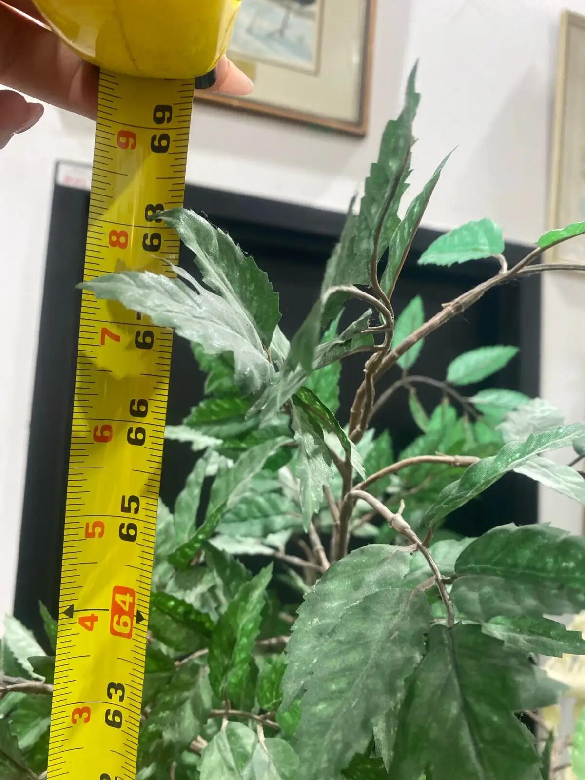Large Faux Ming Aralia Decorative Tree