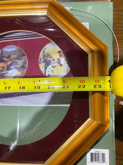 Vintage Wooden Plate Holder