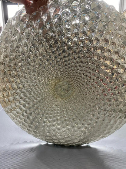 Anton Studio Designs Green Peacock Bowl