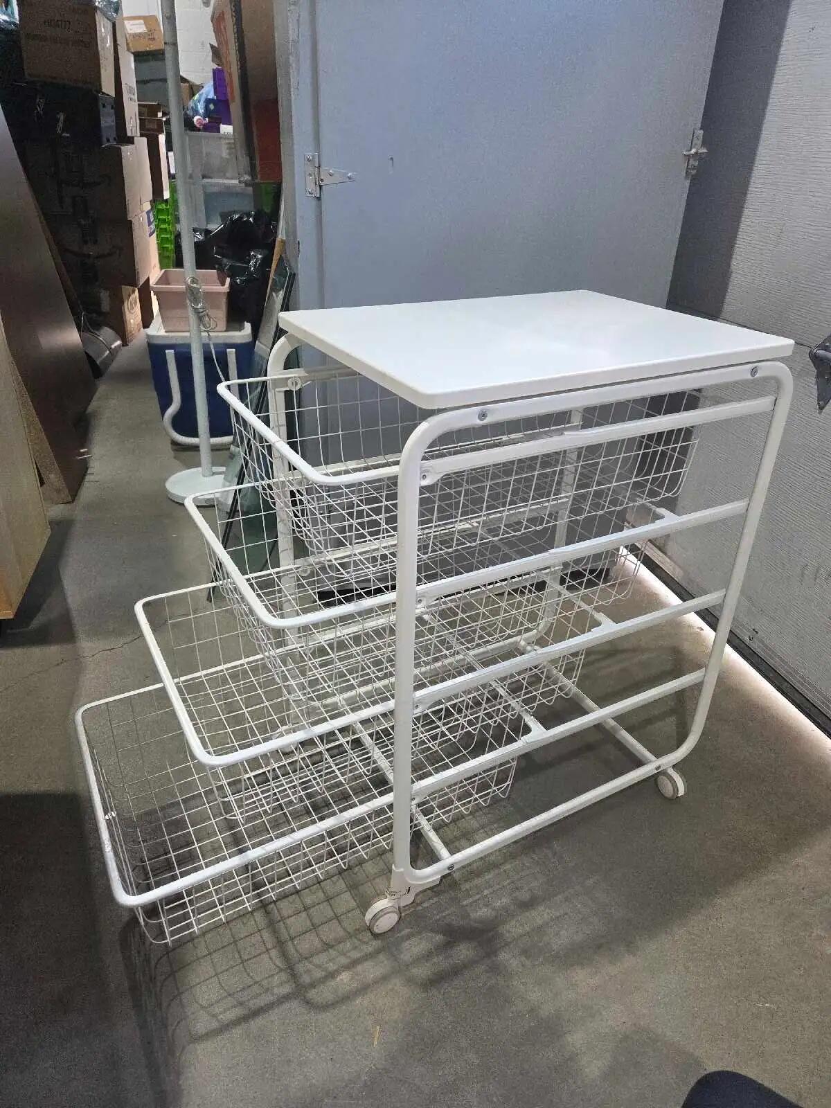 IKEA Algot Basket Storage Cart