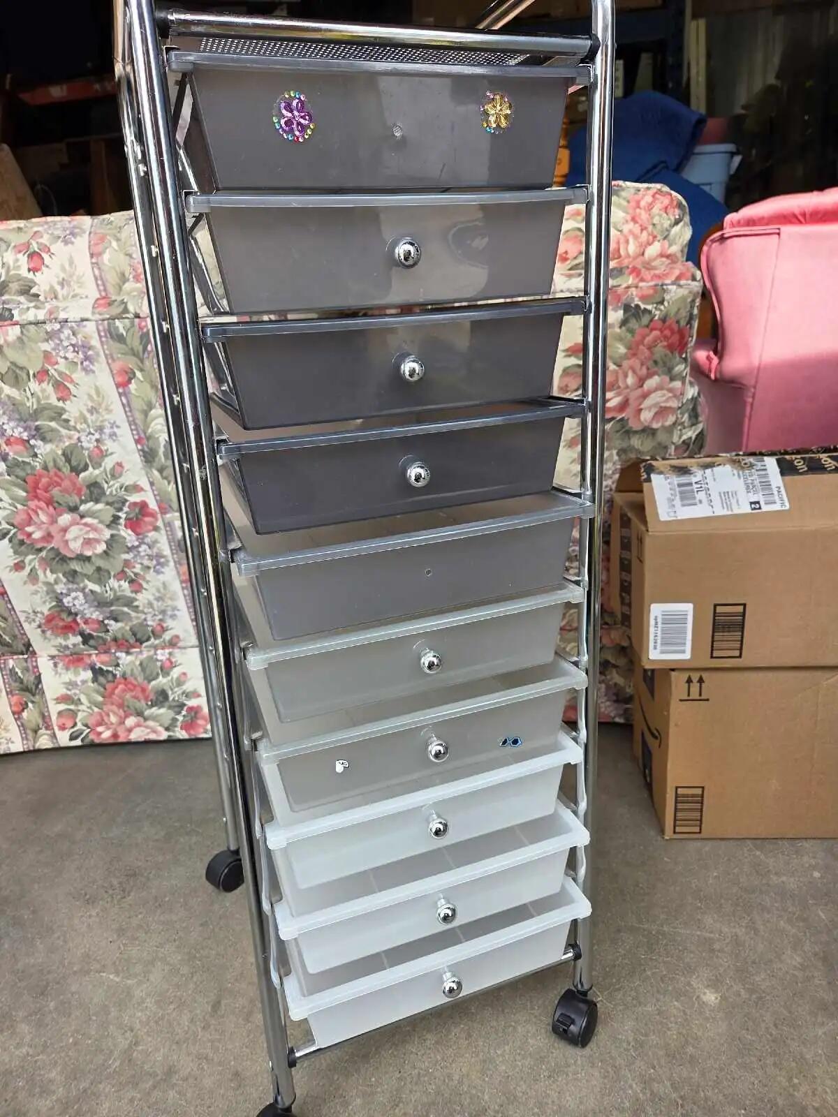 Costway Rolling Storage Cart