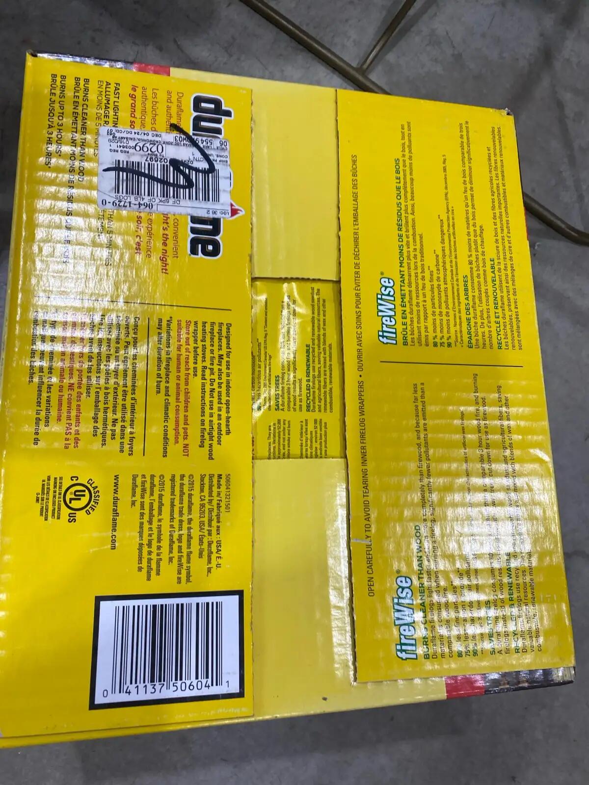 Duraflame Firelogs 4Lb