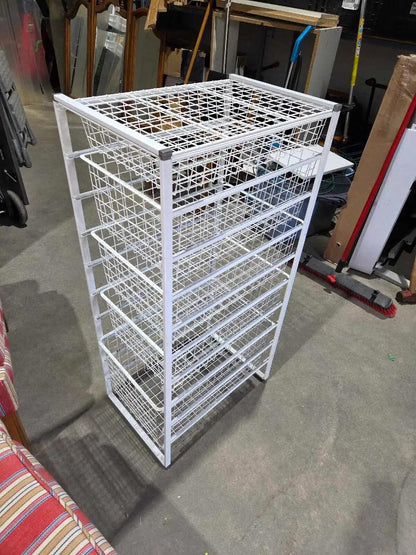 Ikea Jonaxel Basket Storage Rack