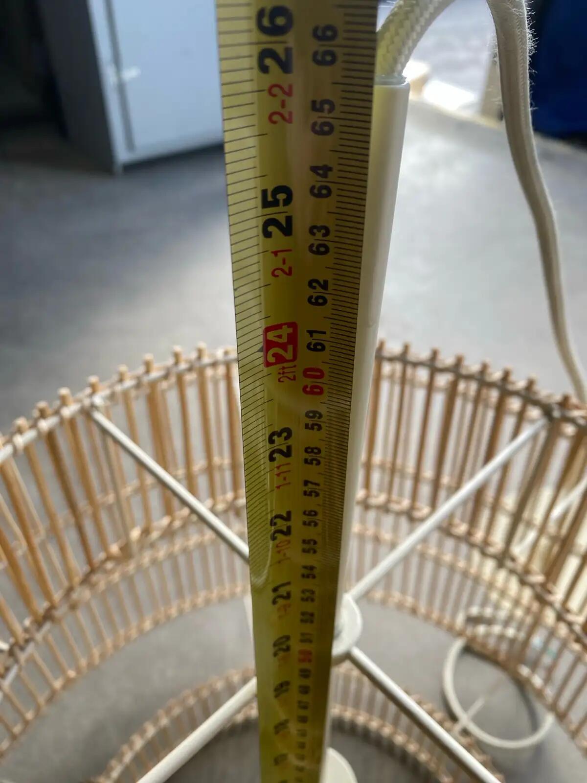 Rattan Light Fixture