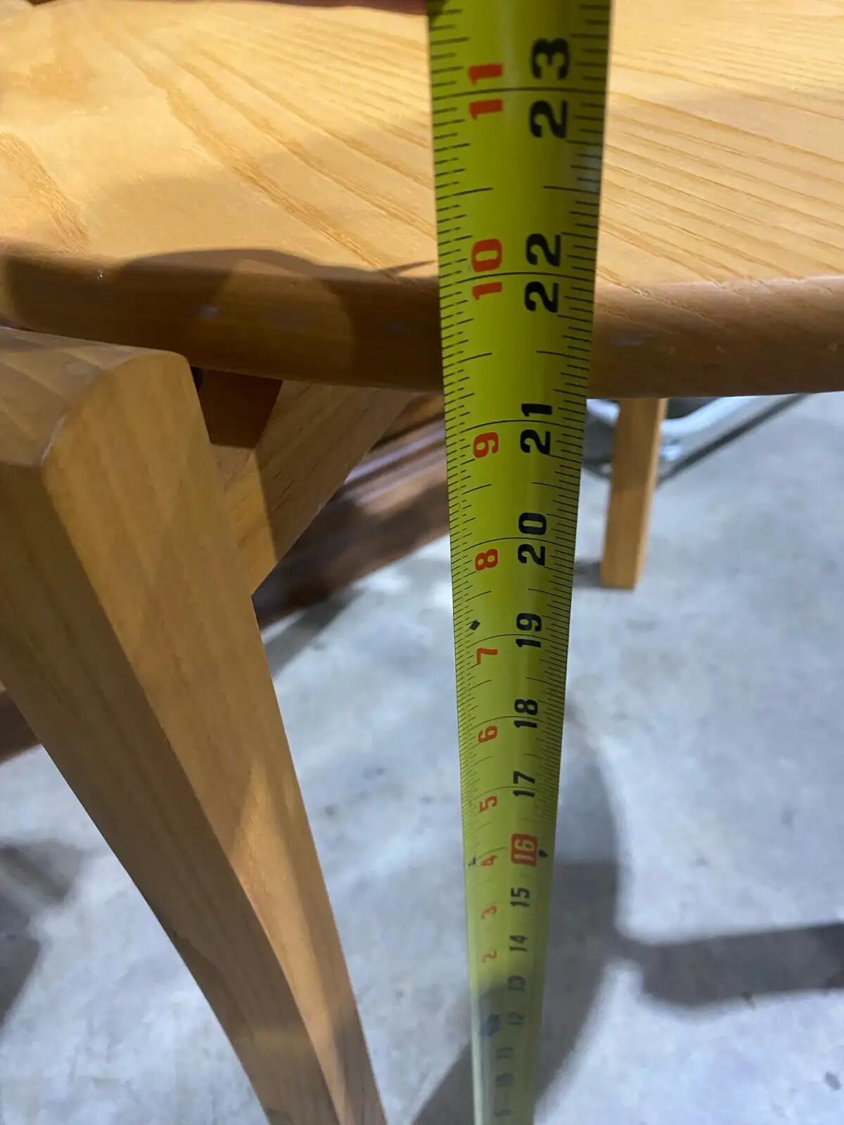 Small Interlocking Japanese-style wood table