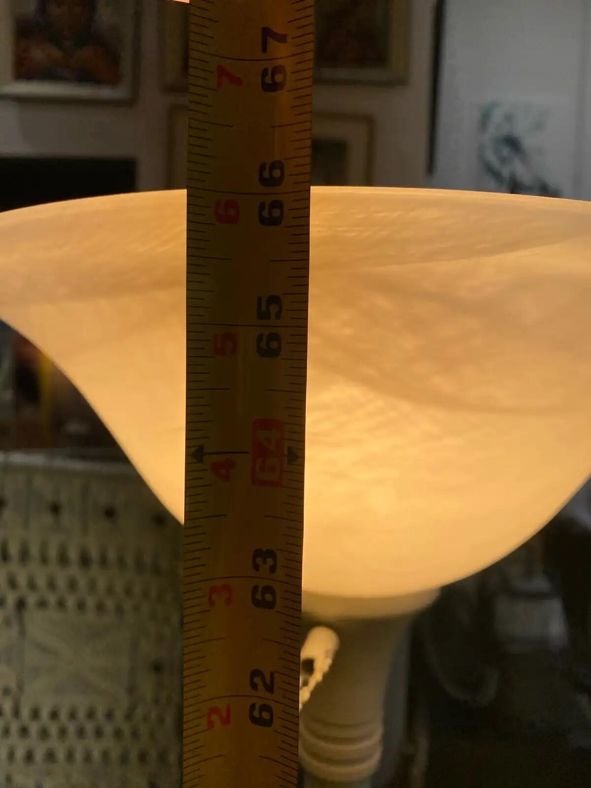 Tall Standing White Floor Lamp