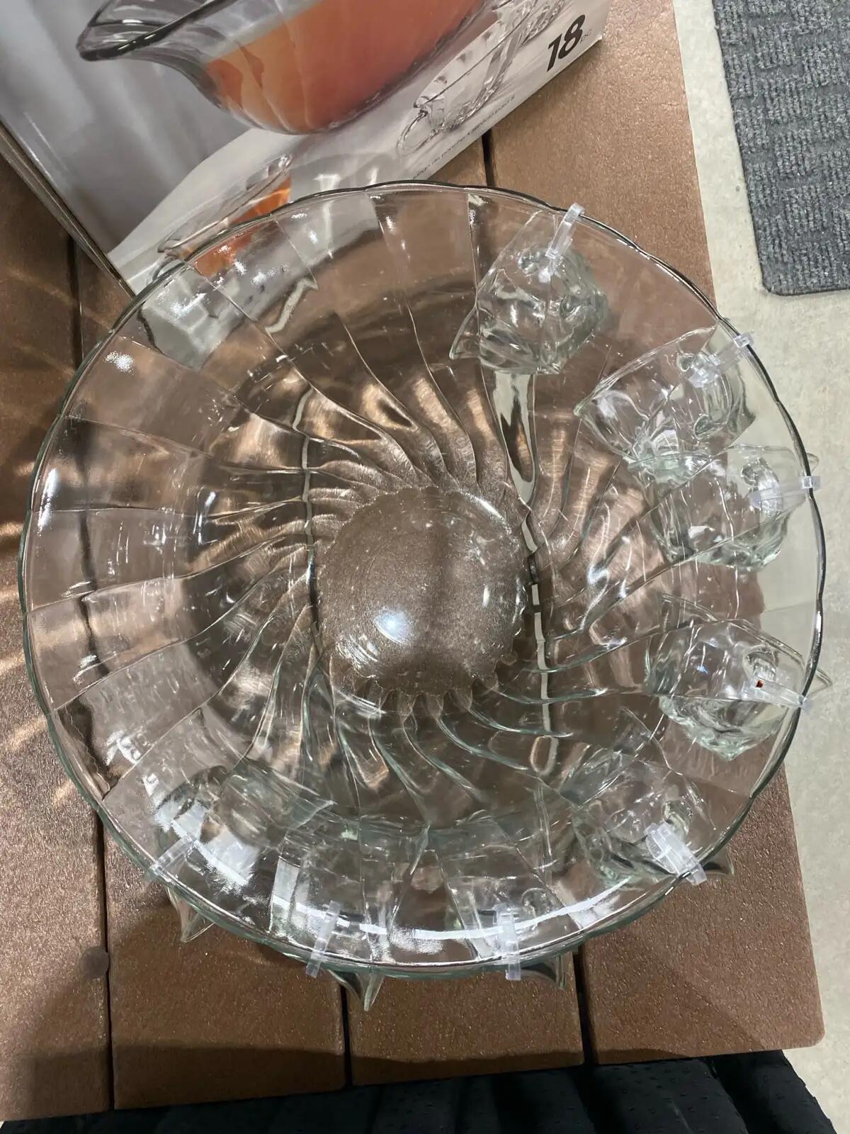 Anchor Hocking Punch Bowl