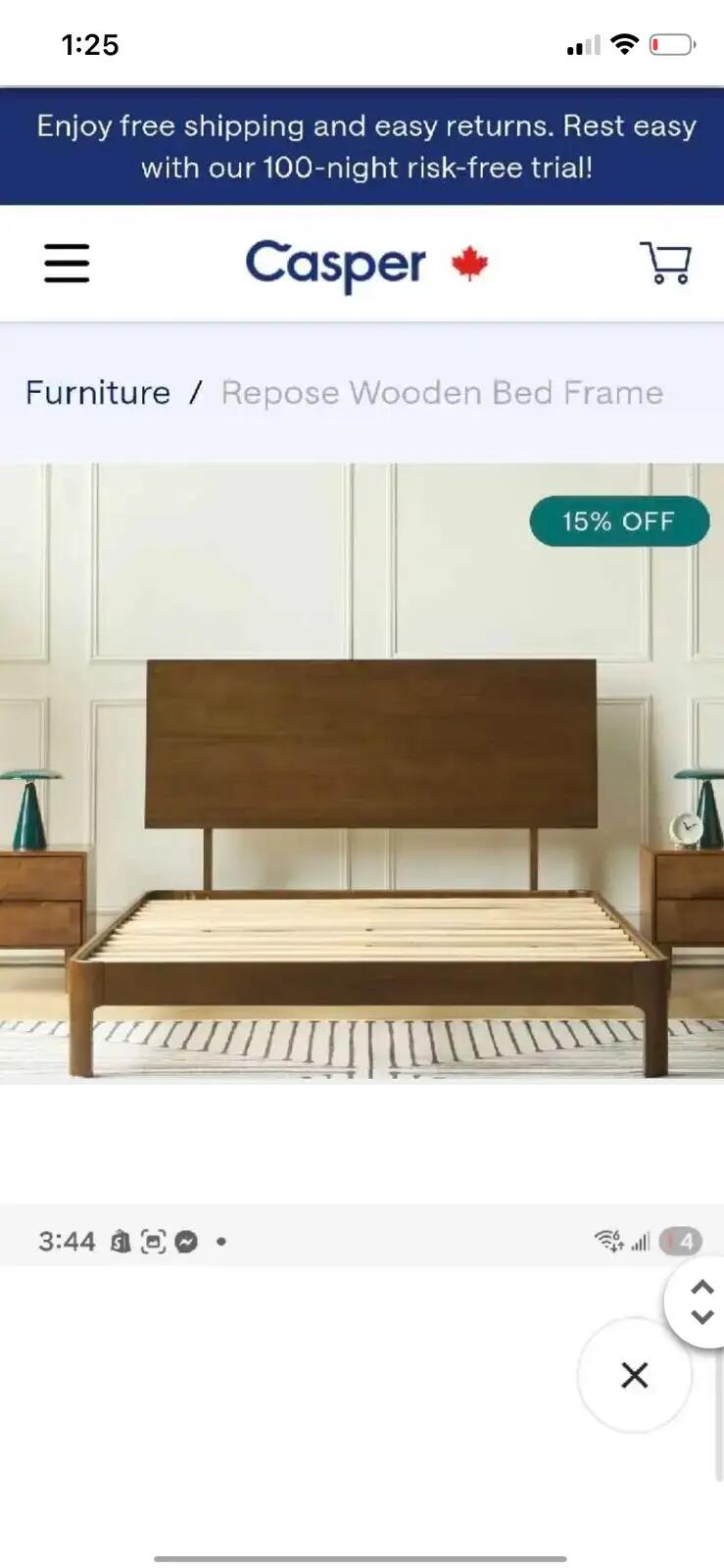 Casper Repose Headboard - Queen