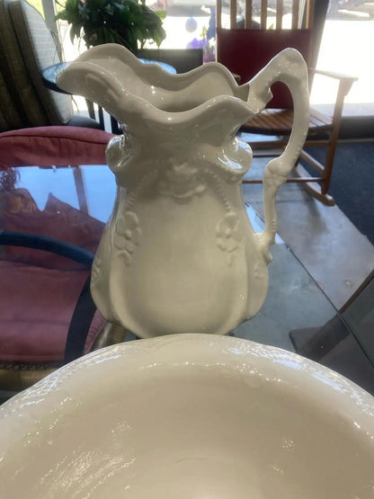 Beautiful Antique Wash Basin Set