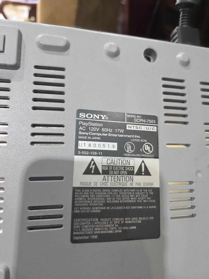 Sony Playstation 1 - Disc Lid Doesn't Close