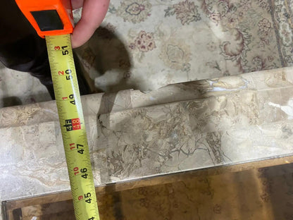 Glass & Marble Coffee/End table Set