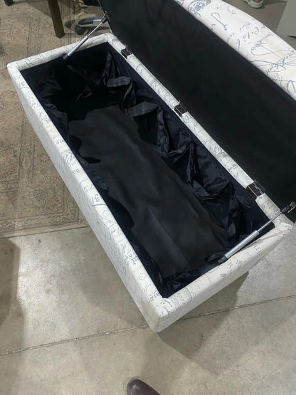 Large Storage Ottoman