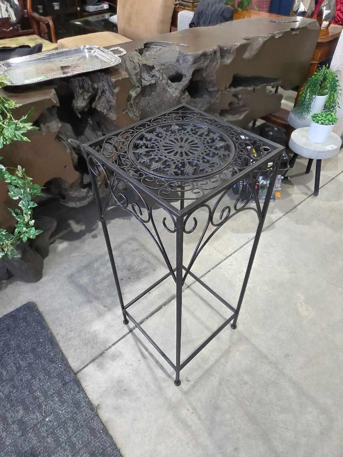 Tall Metal Plant Stand