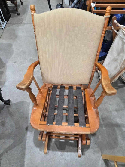 Wooden Rocking Glider Chair