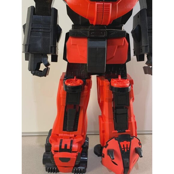 Imaginext Power Rangers Megazord | Rare Black & Red Giant 28" Robot