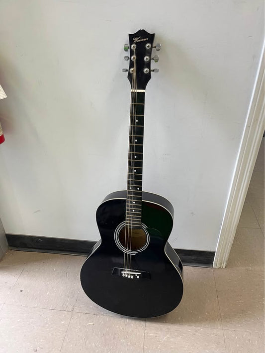 Wensen Acoustic Guitar – Navy Blue – Repair Project / Parts