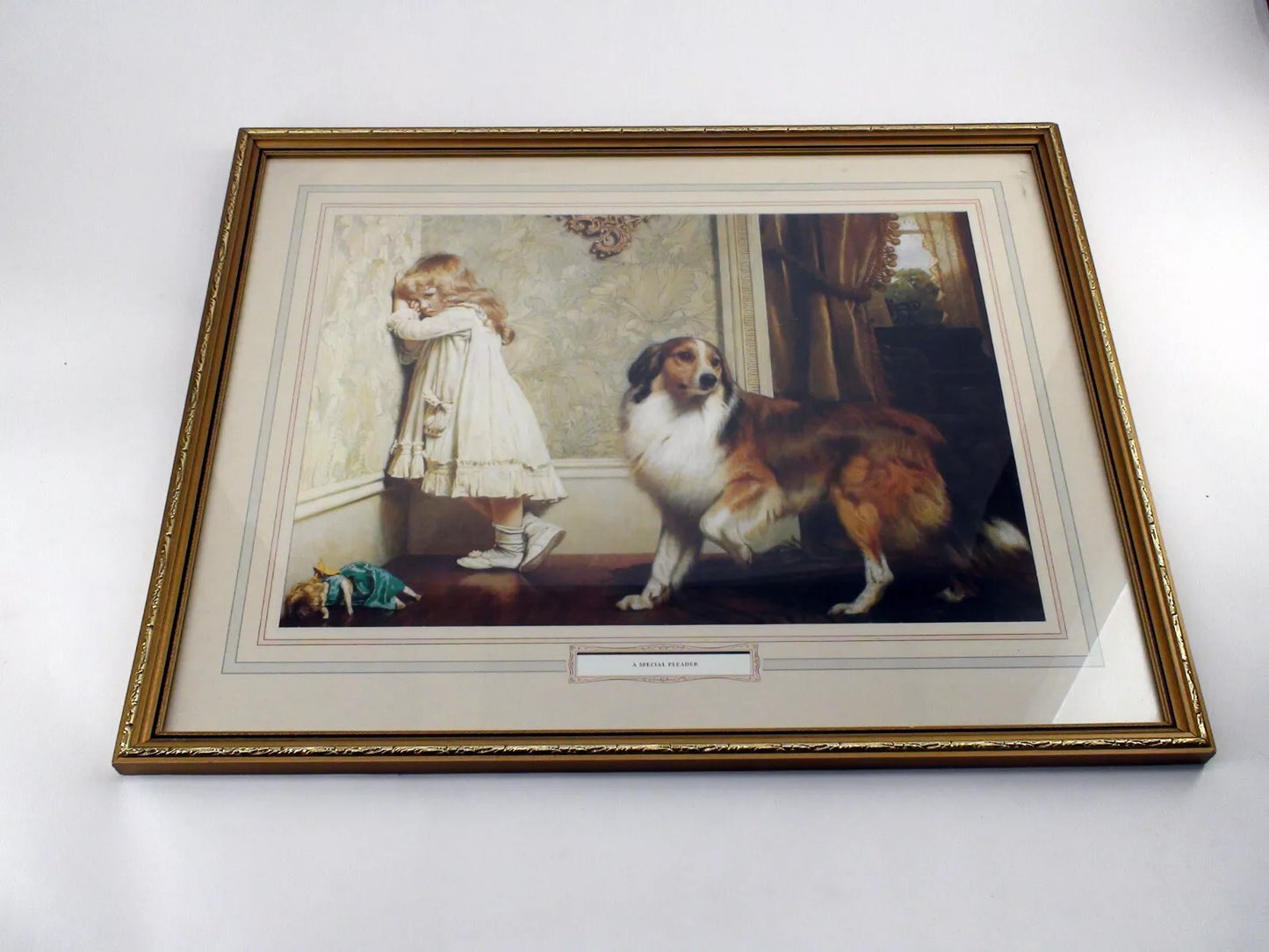 Charles Burton Barber A Special Pleader Framed 17" x 13"