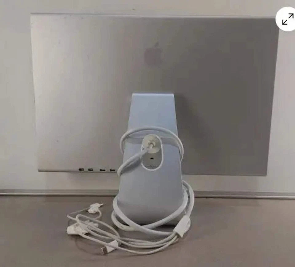 Apple Cinema Display 23" w/ Power Supply included Silver/White